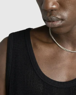 Fashion Highsnobiety HS05 Pigment Dyed Mesh Tank Top black