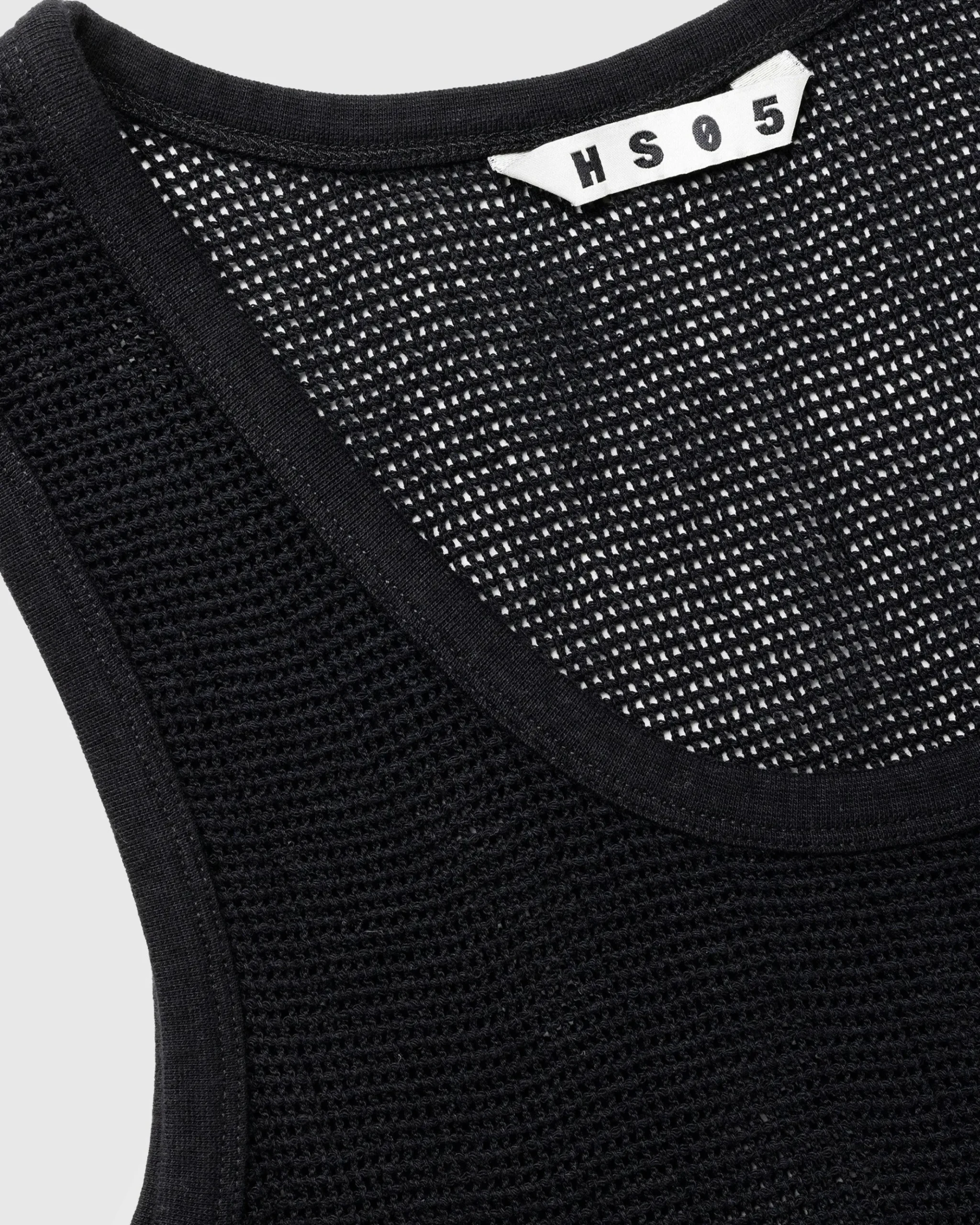 Fashion Highsnobiety HS05 Pigment Dyed Mesh Tank Top black