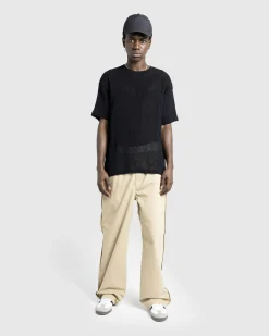 Best Highsnobiety HS05 Pigment Dyed Mesh T-Shirt black