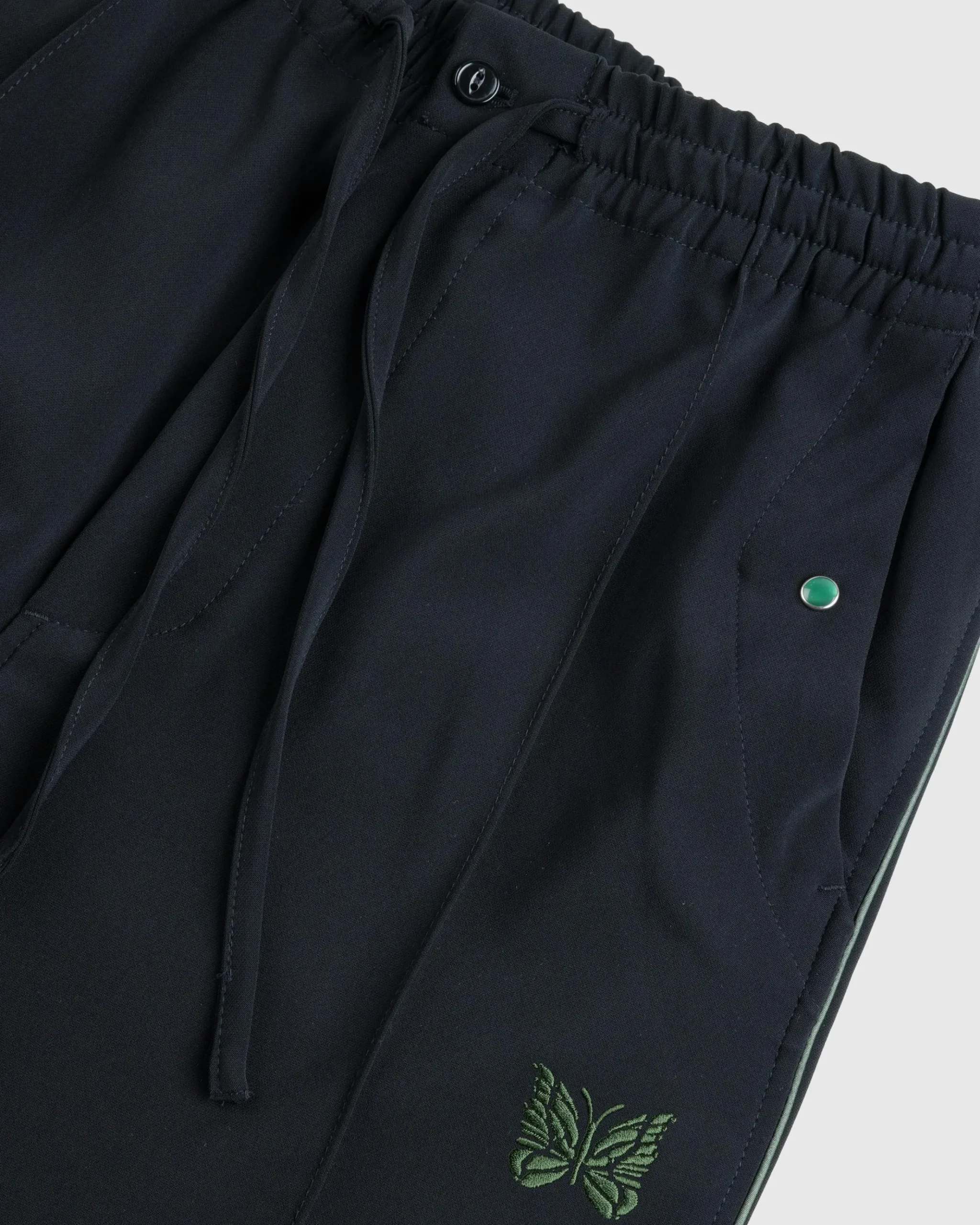 Cheap Needles Piping Cowboy Pant Double Cloth black