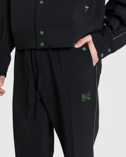 Cheap Needles Piping Cowboy Pant Double Cloth black
