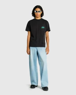 Shop Puma Pocket T-Shirt Black pumablack