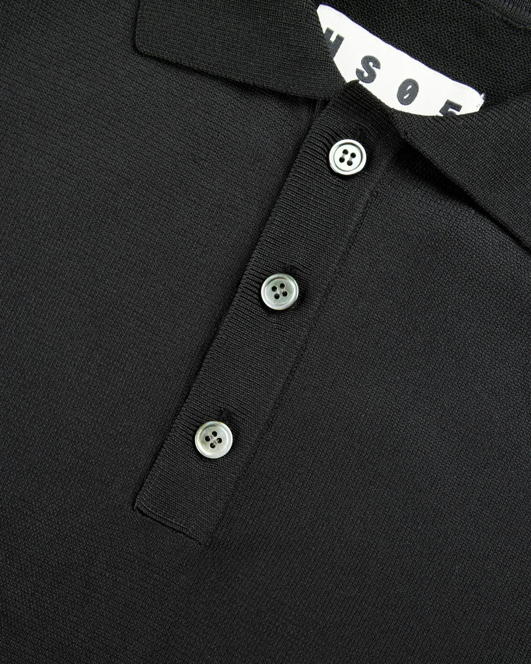 Store Highsnobiety HS05 Poly Knit Polo black