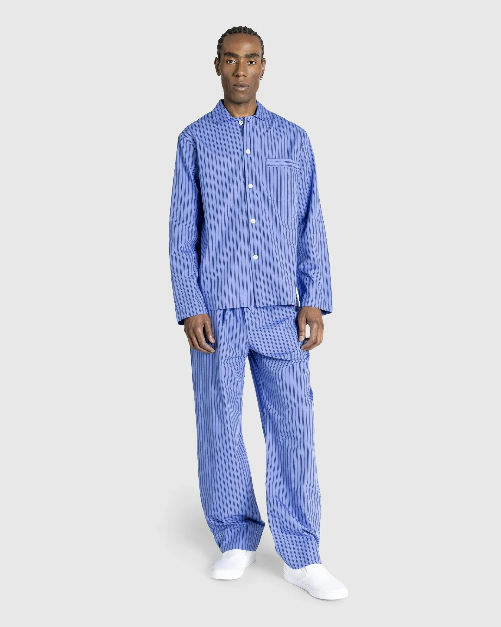 Best Tekla Poplin Pyjamas Pants Boro Stripes borostripes