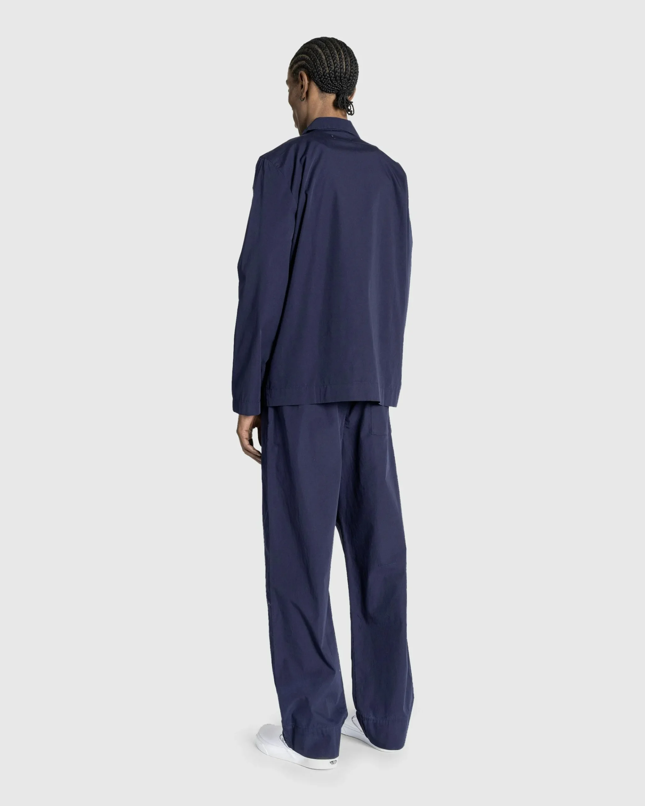 Best Sale Tekla Poplin Pyjamas Shirt True Navy truenavy
