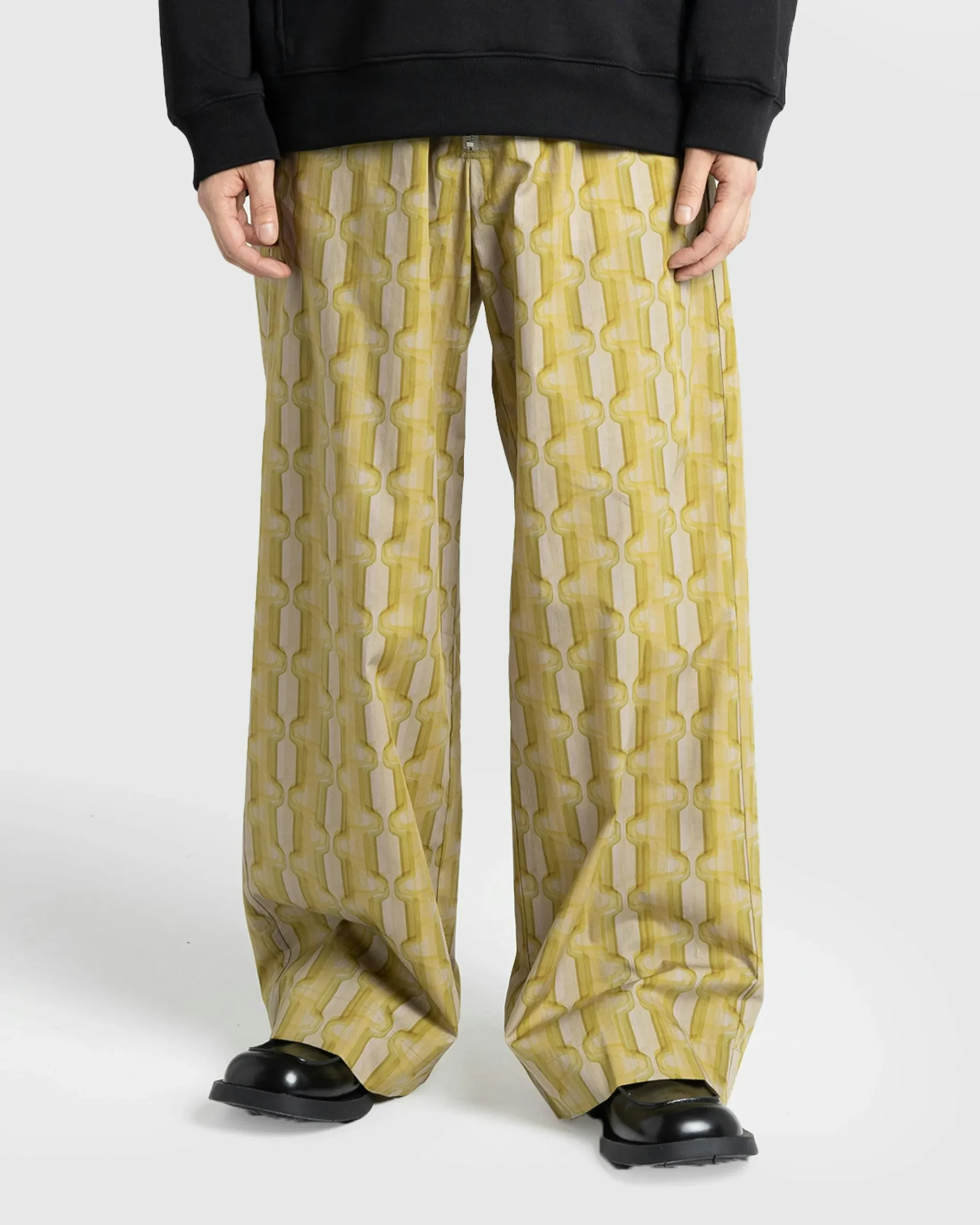 Cheap Dries van Noten Primo Pants Ombre/ lime