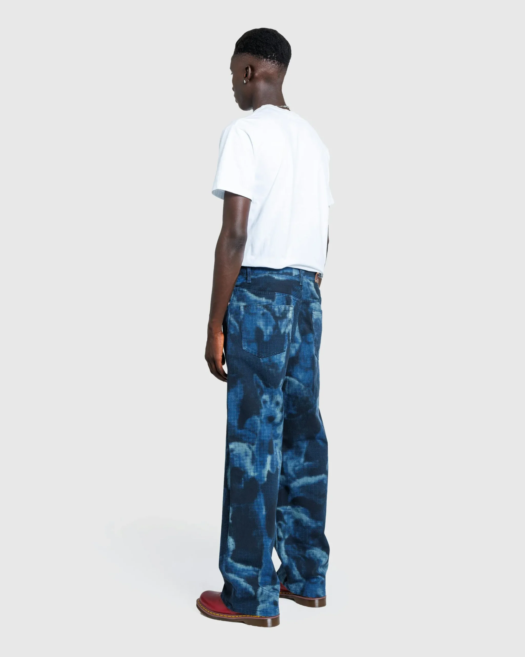 Discount Dries van Noten Printed Jeans navy