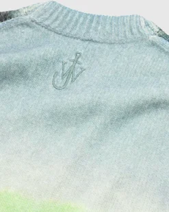 Discount J.W. Anderson Printed Sweater emerald
