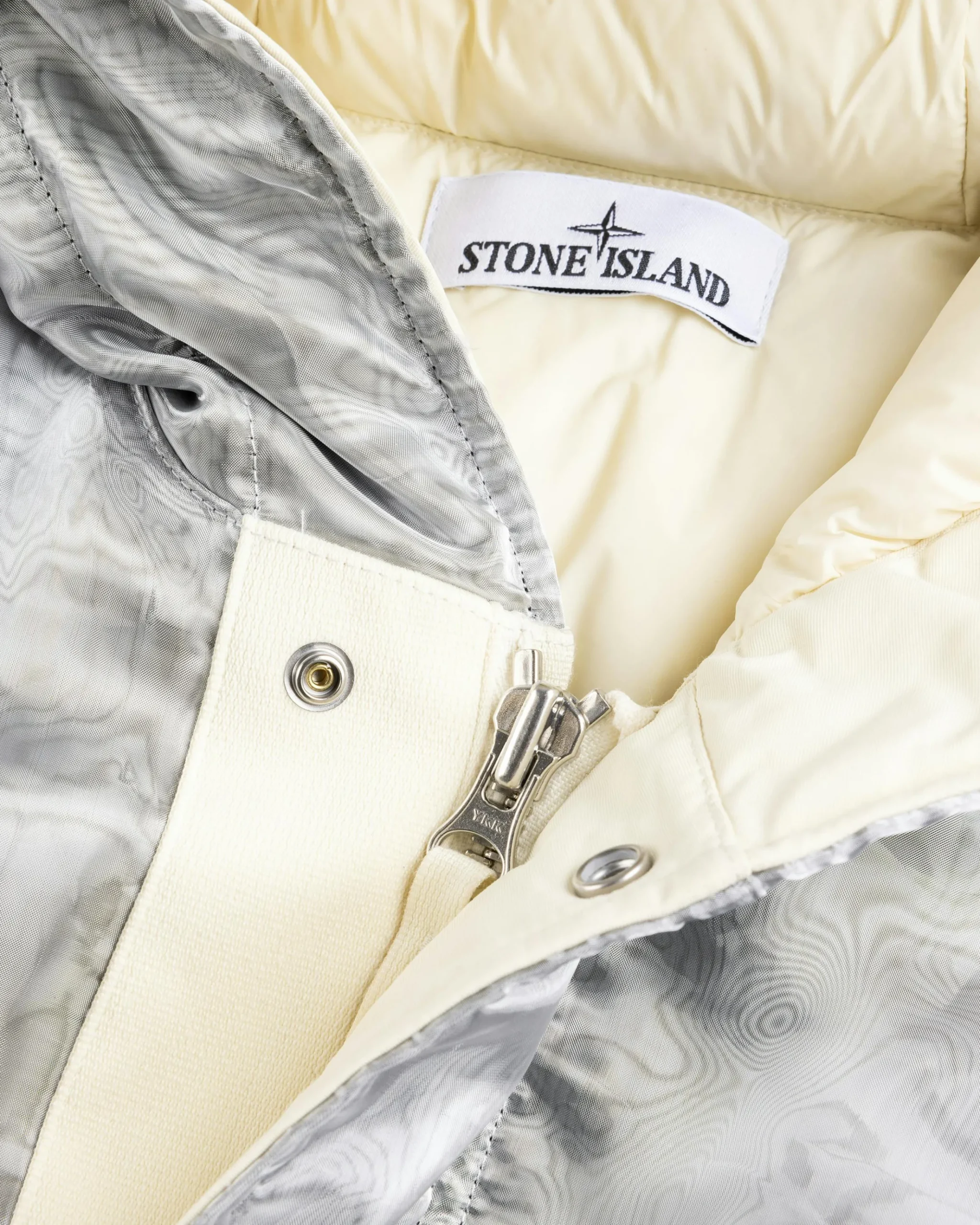 Best Stone Island Real Down Jacket grey