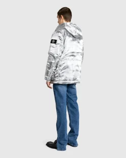 Best Stone Island Real Down Jacket grey