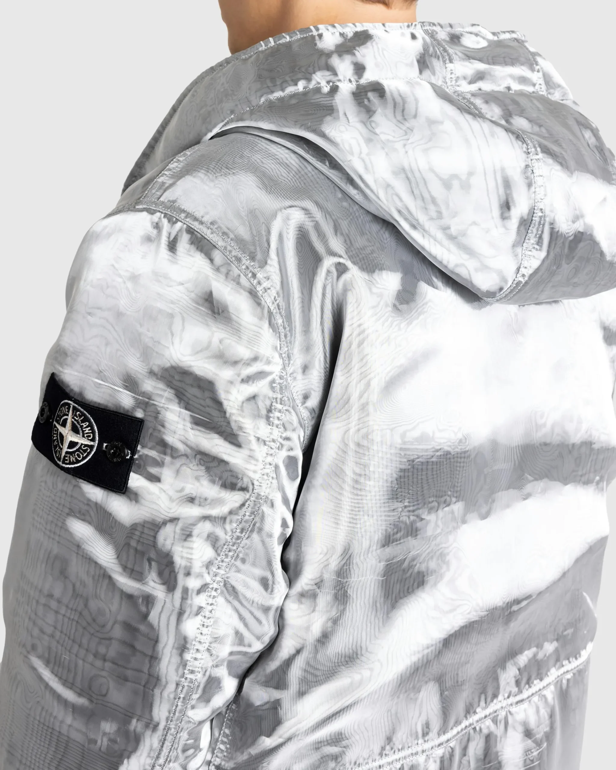 Best Stone Island Real Down Jacket grey