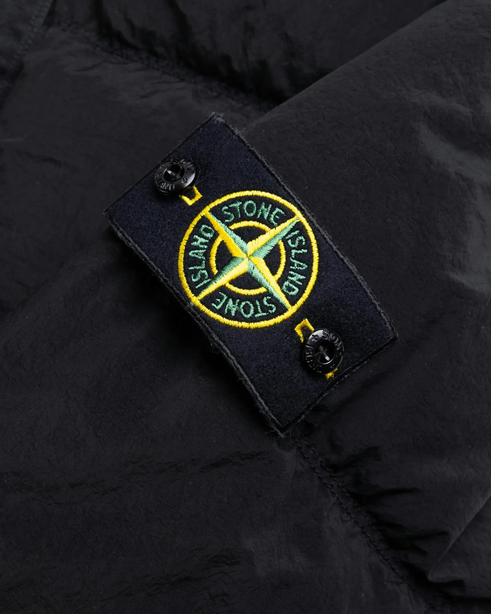 Best Stone Island Real Down Jacket black