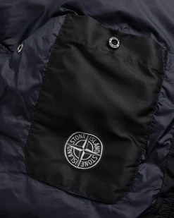 Best Stone Island Real Down Jacket black