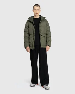 Hot Stone Island Real Down Jacket musk