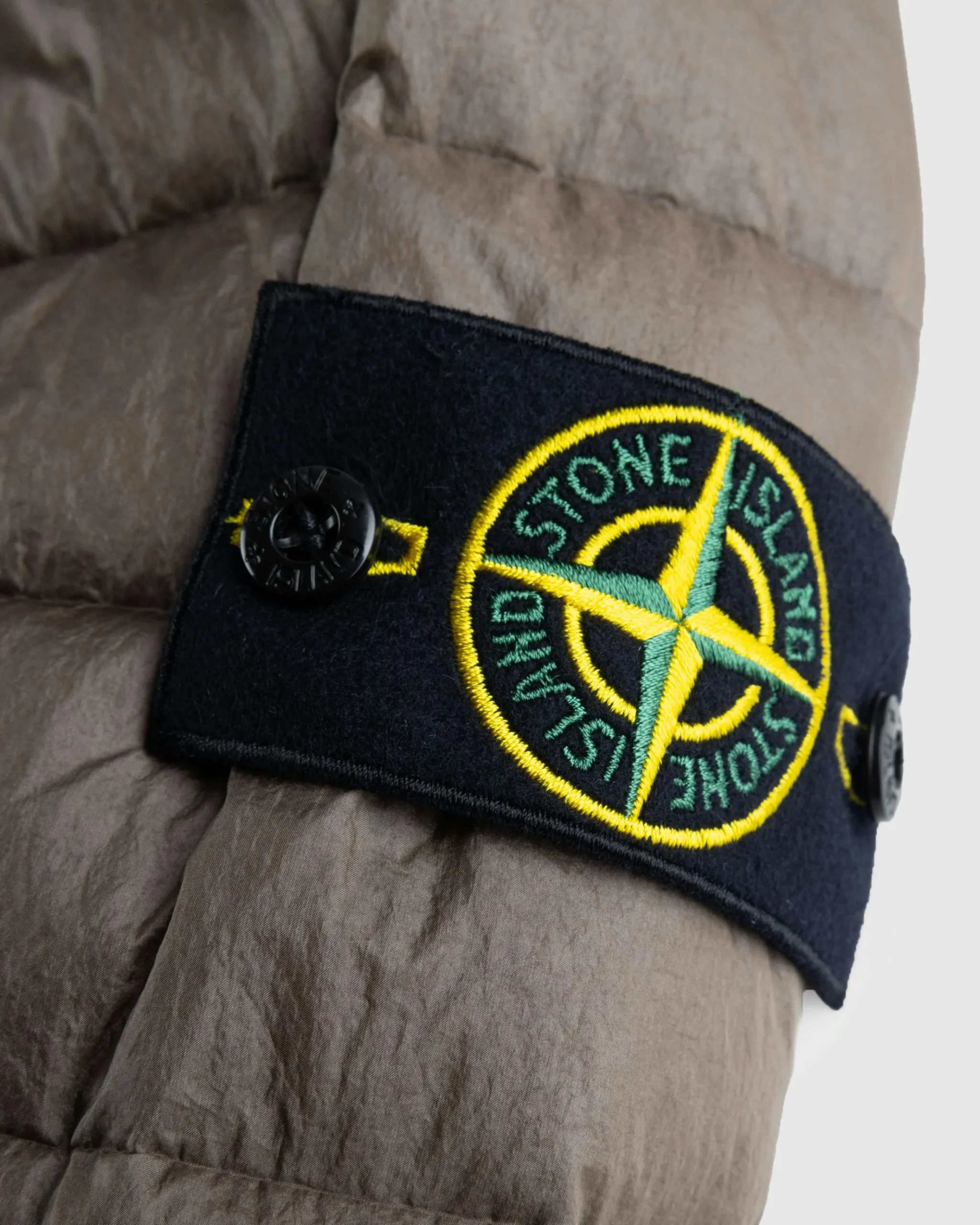 Best Sale Stone Island Real Down Jacket walnut