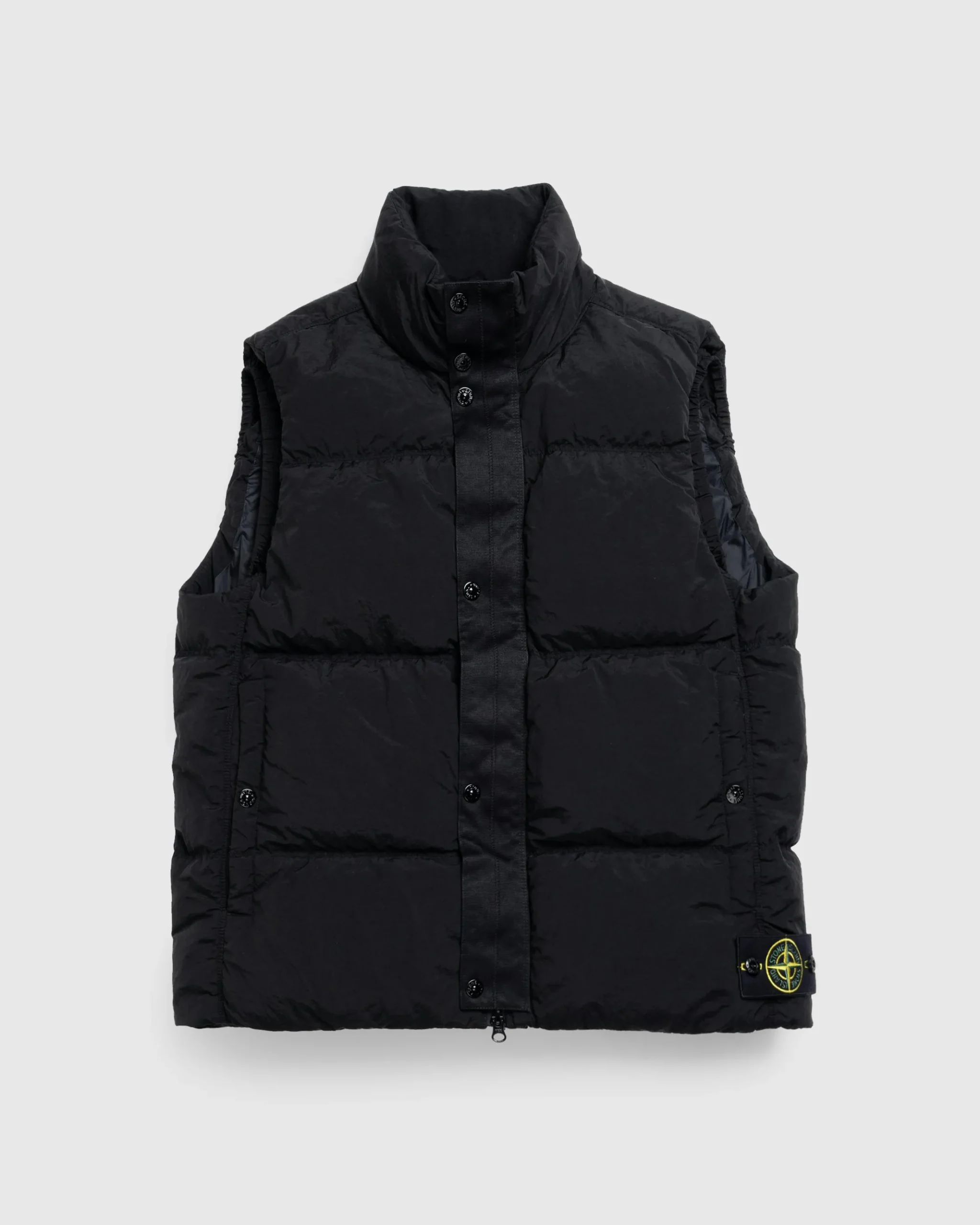 Online Stone Island Real Down Vest black
