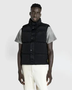 Online Stone Island Real Down Vest black