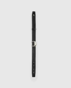 Hot Marine Serre Recycled Pewter Moon Charm Choker black
