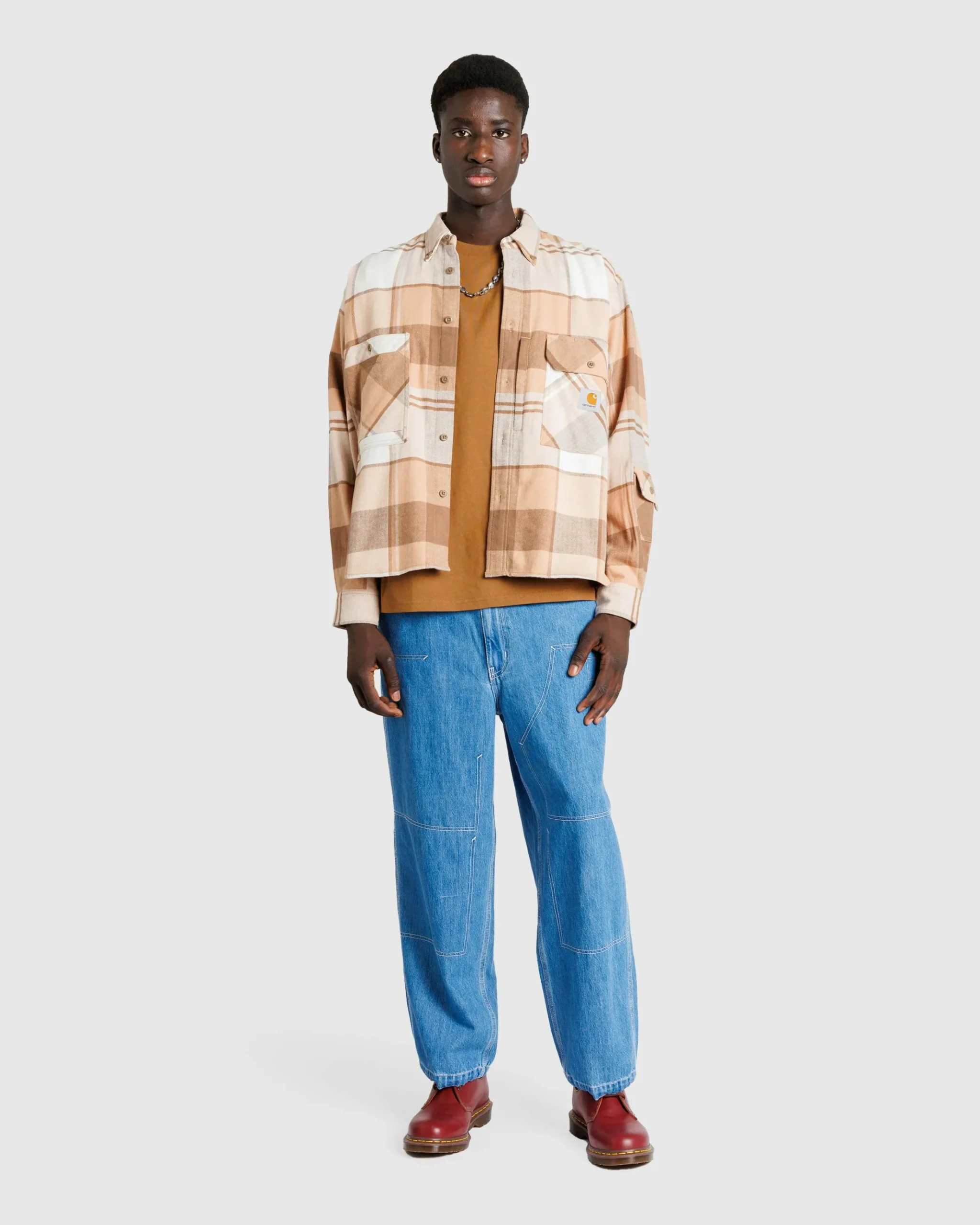 New Carhartt WIP Removed Pocket Double Knee Pant blue