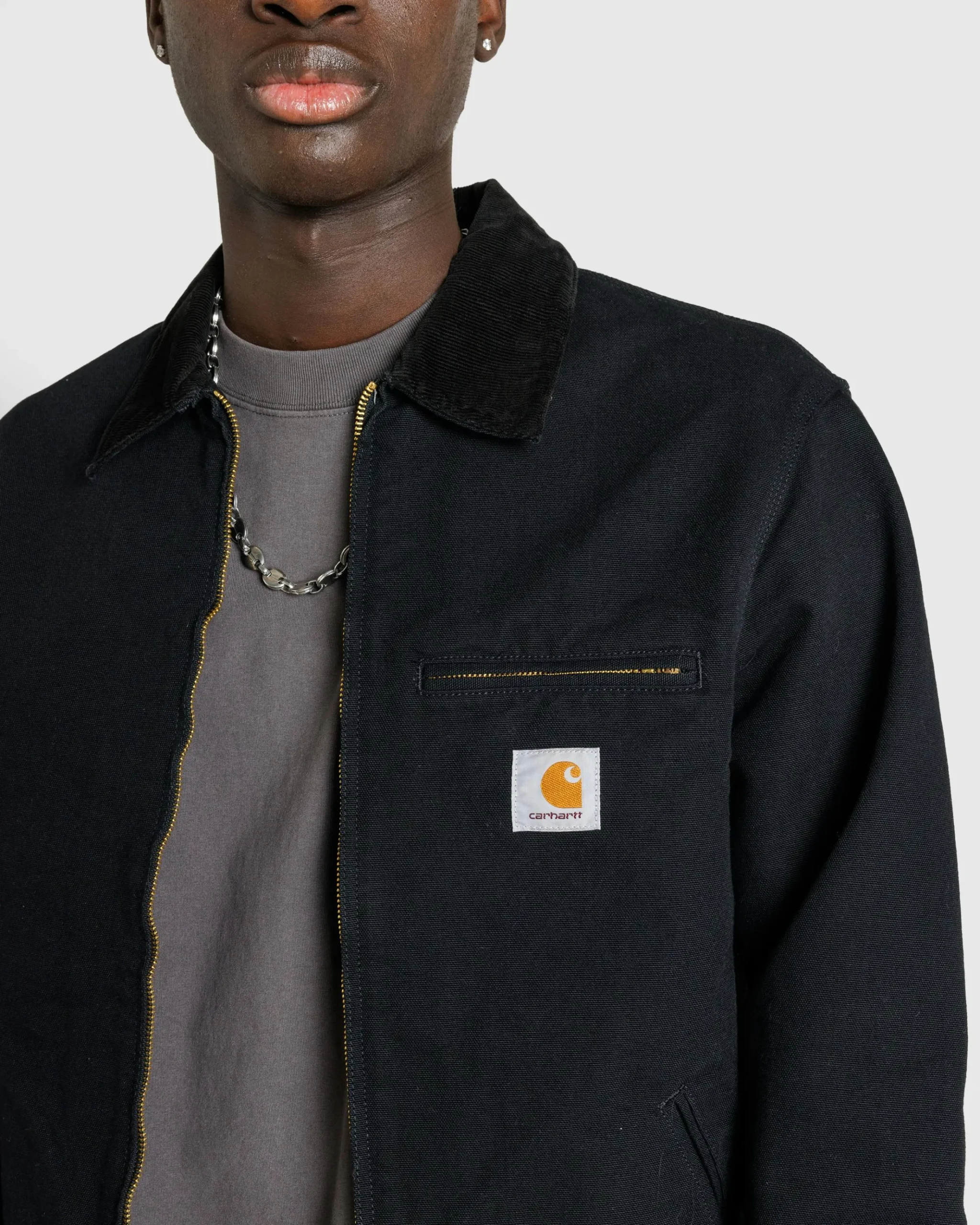 Cheap Carhartt WIP Reversible Detroit Jacket Max black/sage(SoldOut)