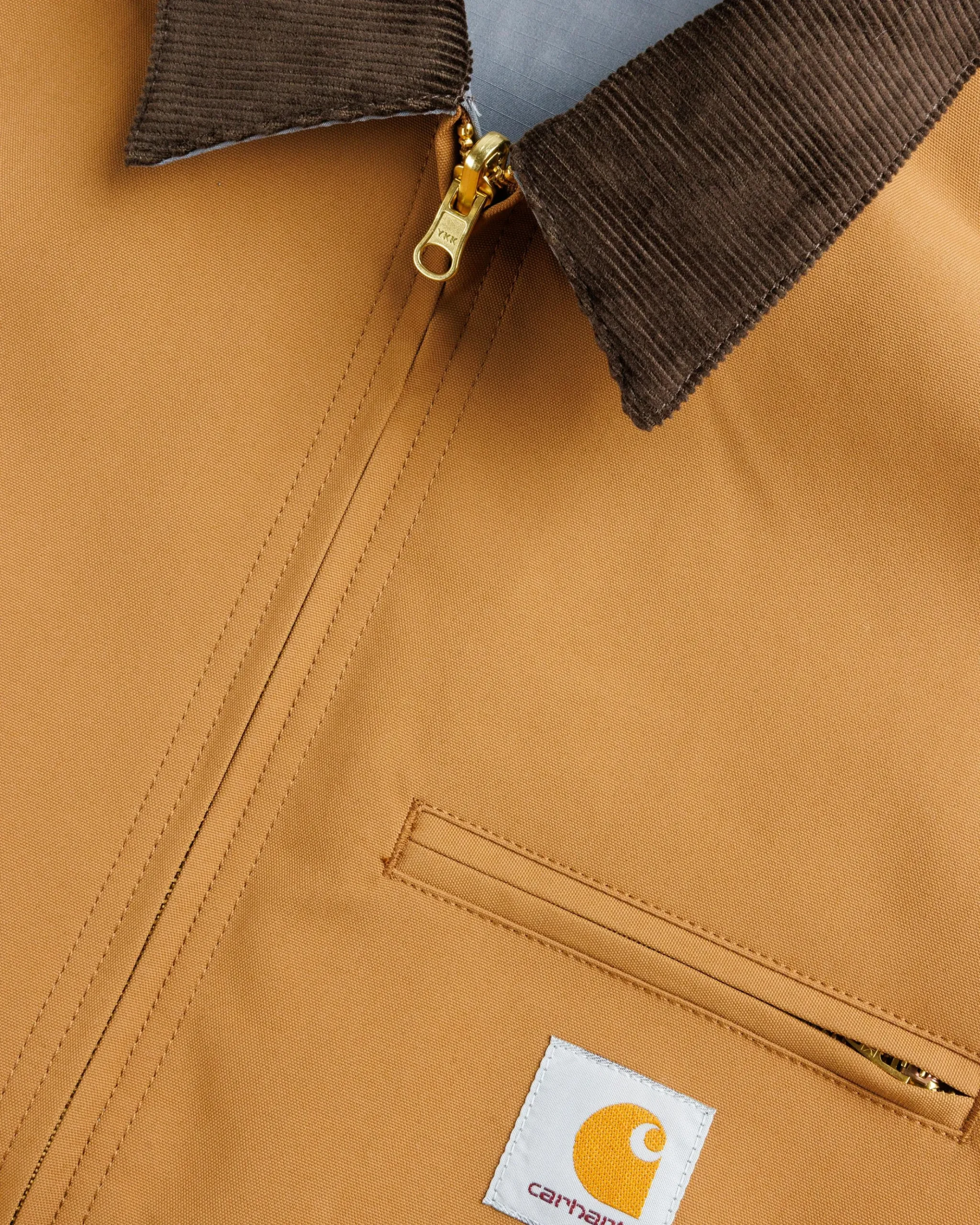 Best Sale Carhartt WIP Reversible Detroit Jacket Max hamiltonbrown/wolfgrey