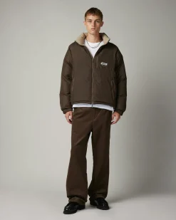 Best Sale NANGA Reversible Down Jacket brown/beige