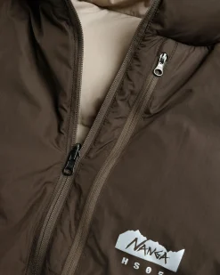 Best Sale NANGA Reversible Down Jacket brown/beige