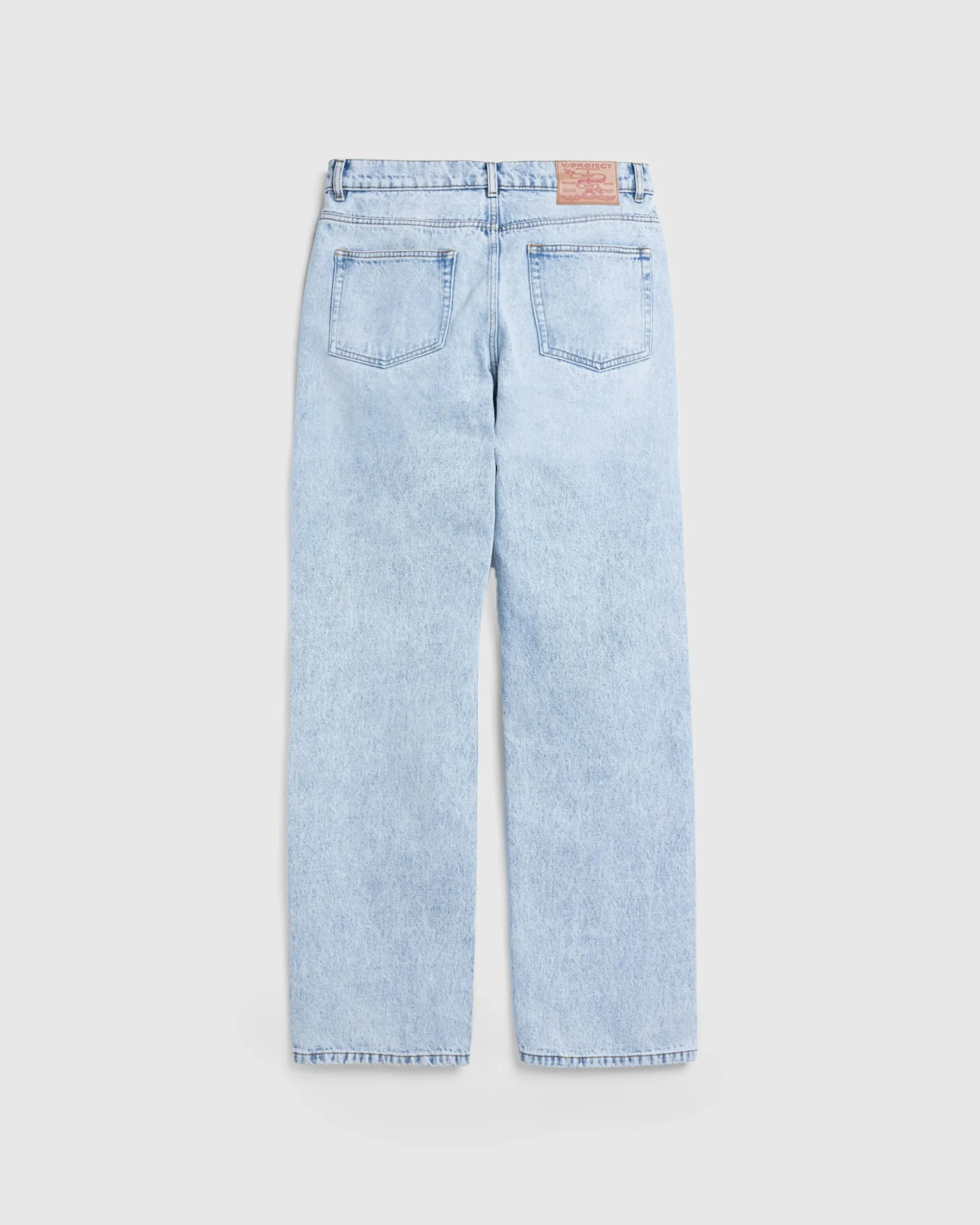 Sale Y/Project Rhinestone Jeans Blue iceblue