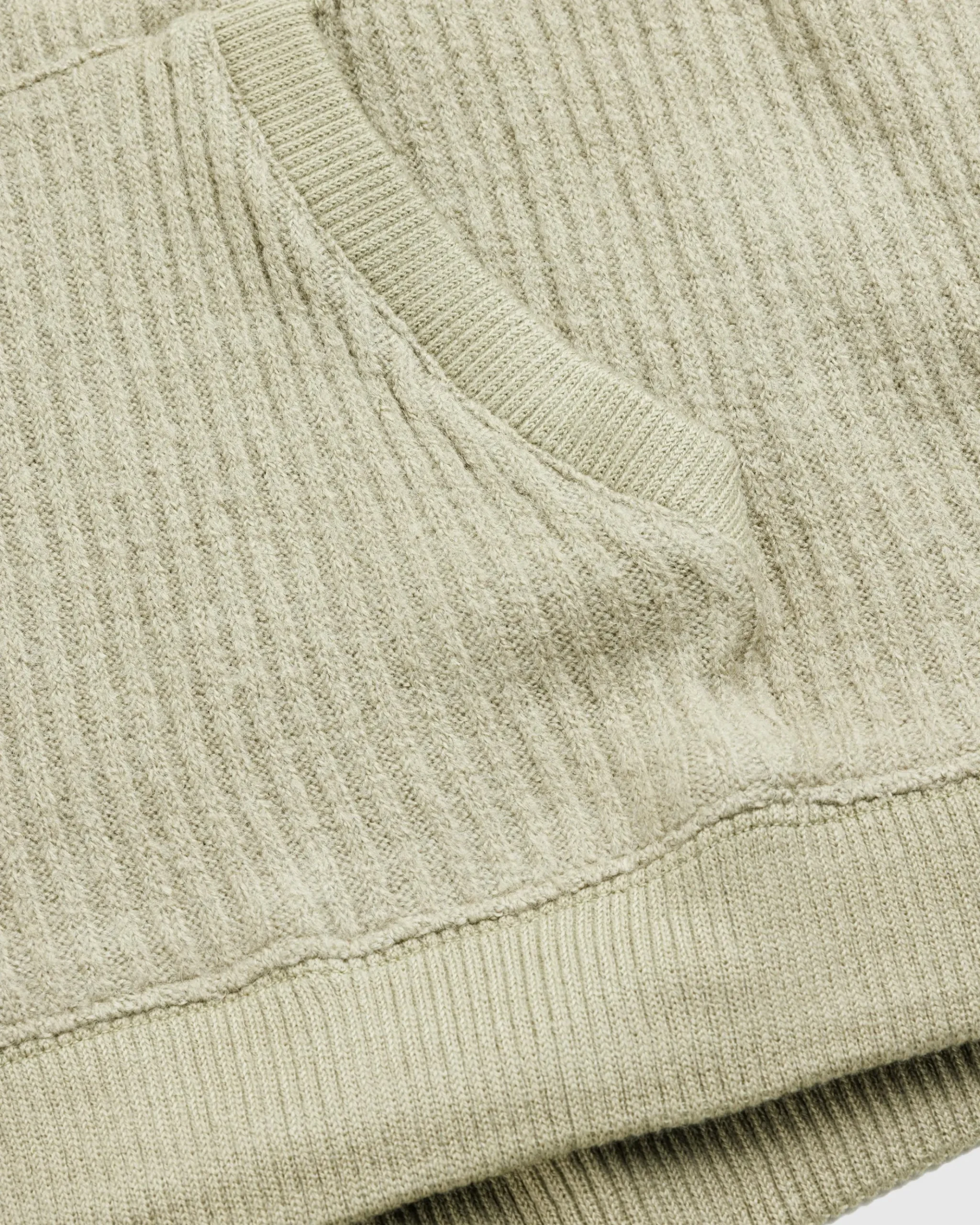 Best Sale San San Gear Ribbed Hoodie Knit khaki