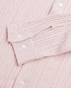 Clearance Séfr Riku Shirt Fine Lavendel Merino finelavendelmerino