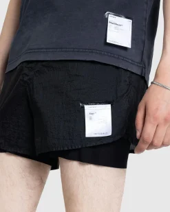 Sale Satisfy Rippy 3" Trail Shorts black
