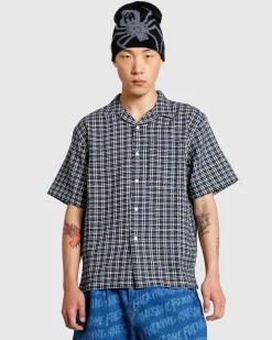 Hot Fucking Awesome Rockaway Club Shirt black/white