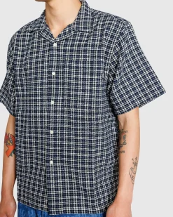 Hot Fucking Awesome Rockaway Club Shirt black/white