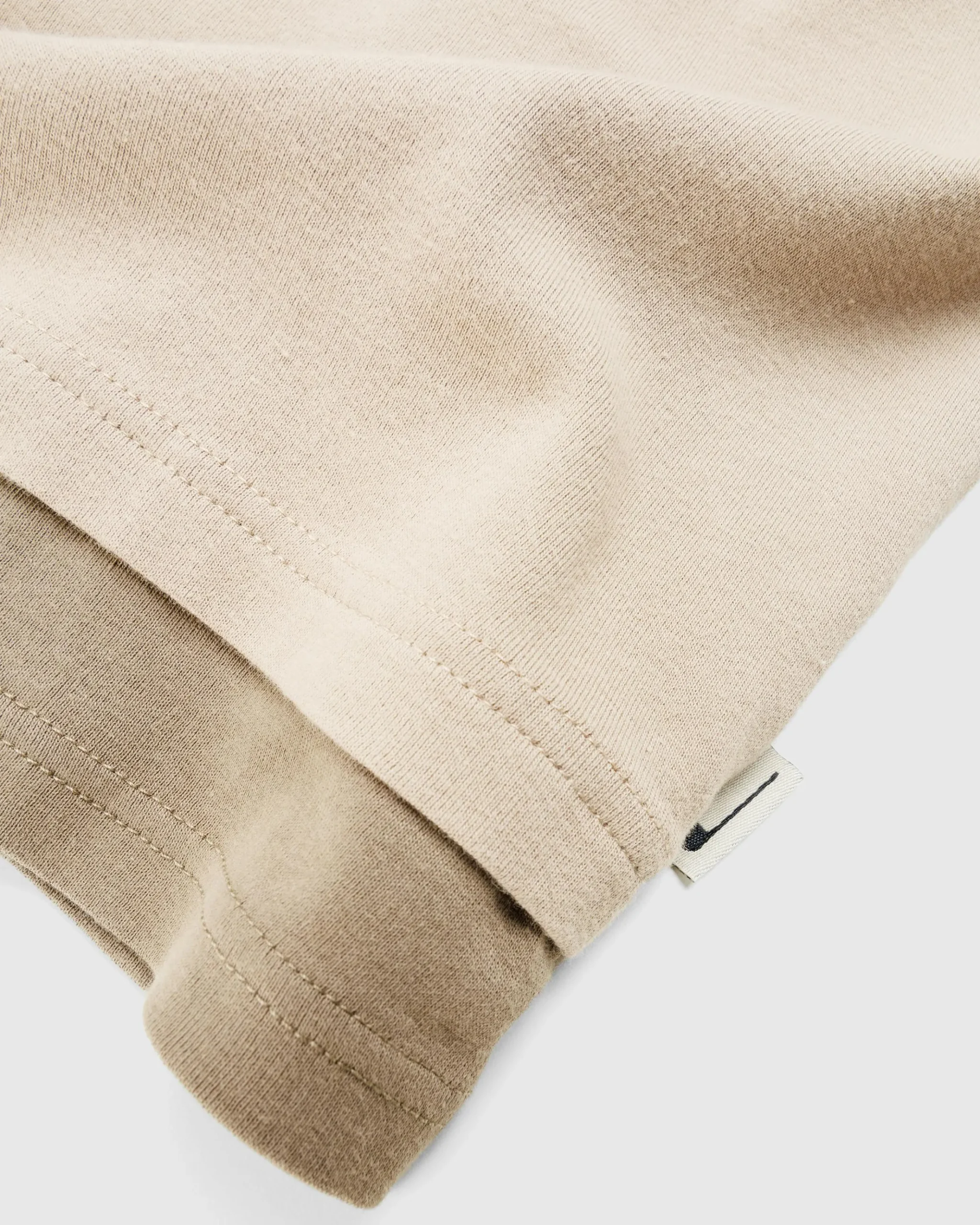 Cheap Carrer Roque Double Hem T-Shirt beige