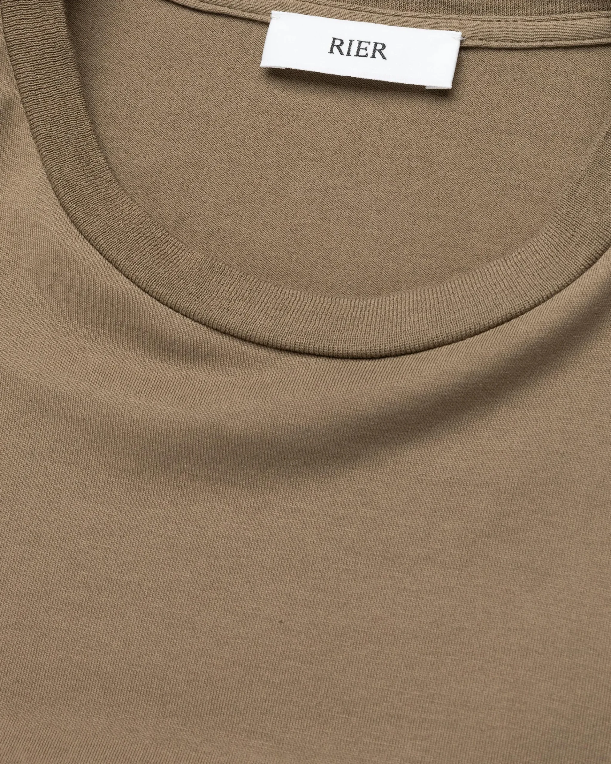 Discount Rier Round Neck Long-Sleeve T-Shirt Castoro grey