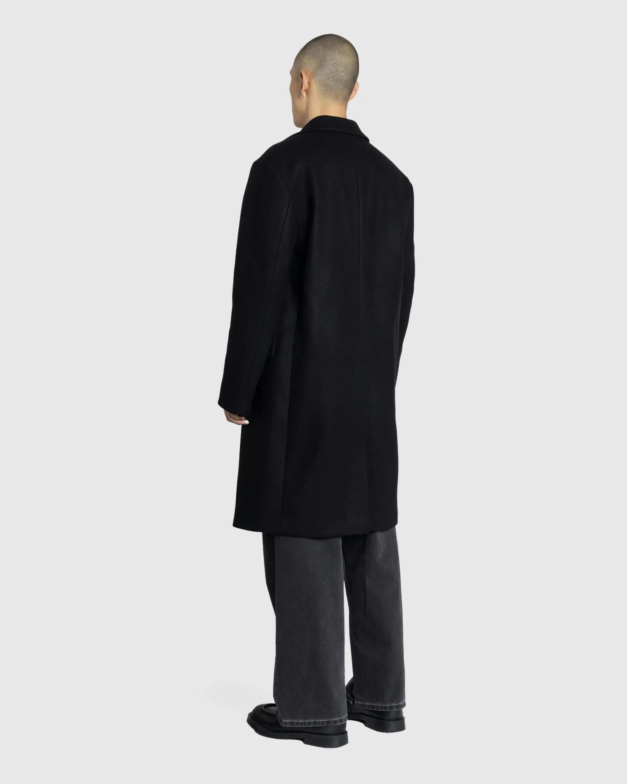 Sale Dries van Noten Rustic Coat black
