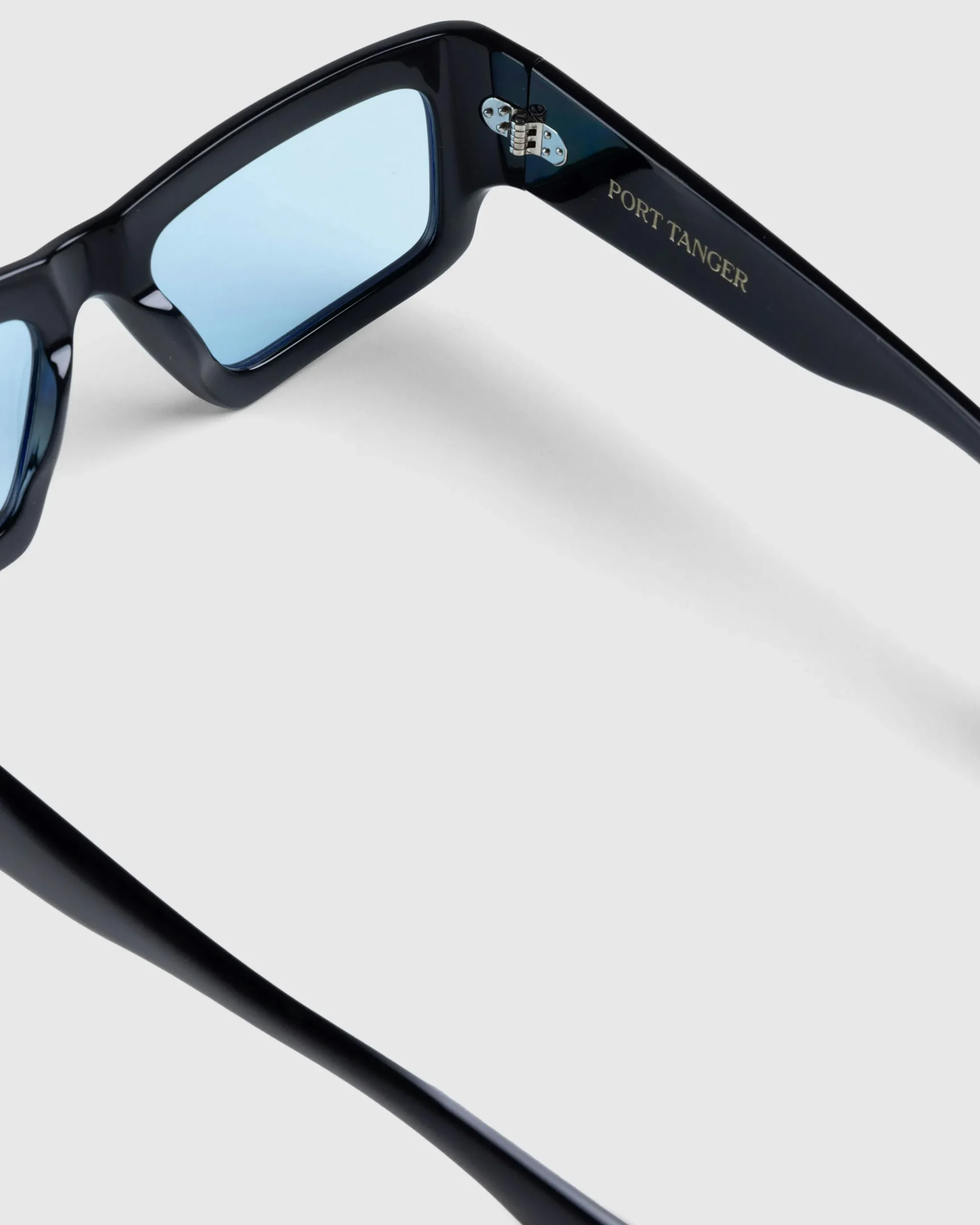 Best Sale Port Tanger Sabea Black Acetate/Rif Blue Lens blackacetaterifbluelens