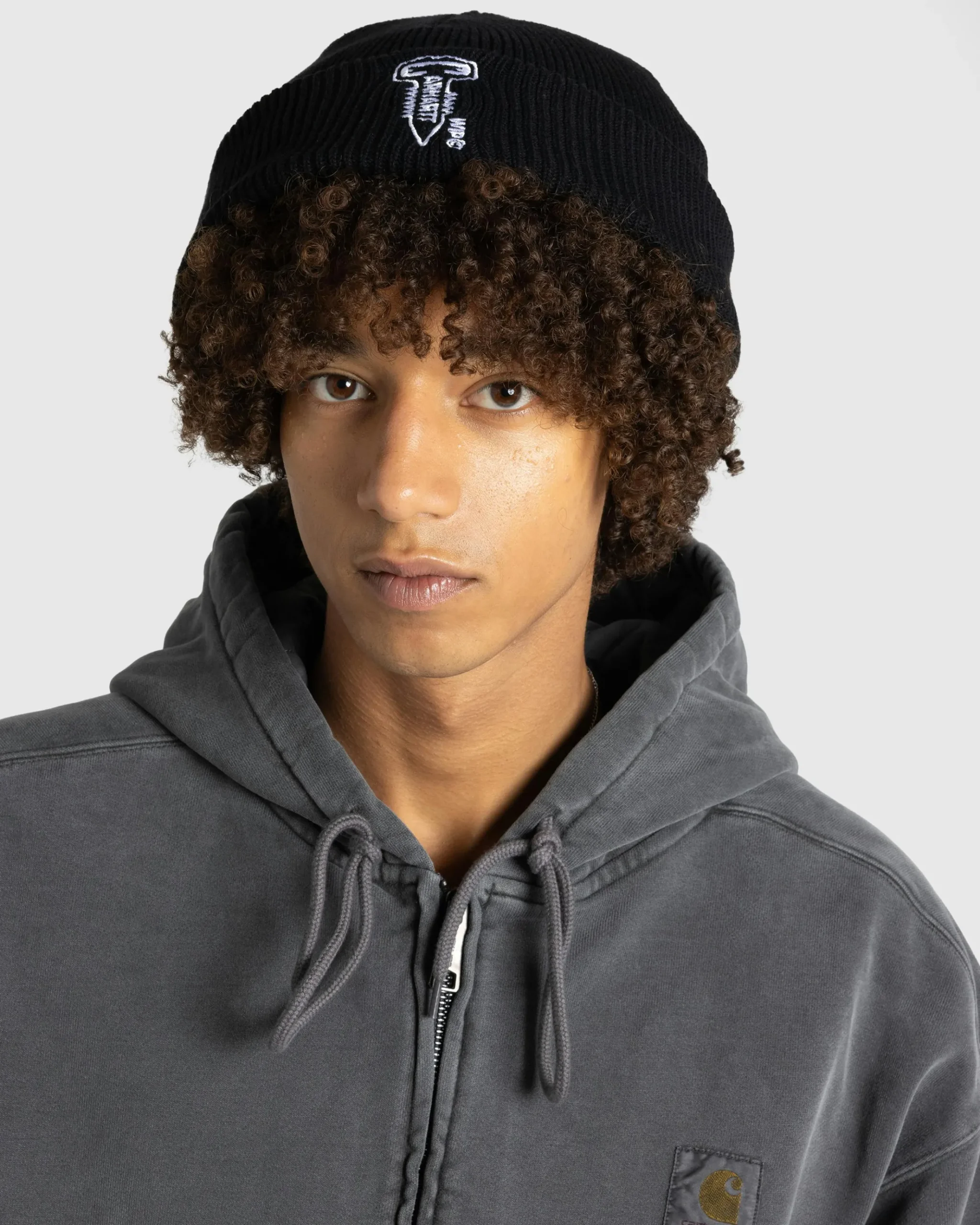 Discount Carhartt WIP Screw Beanie black