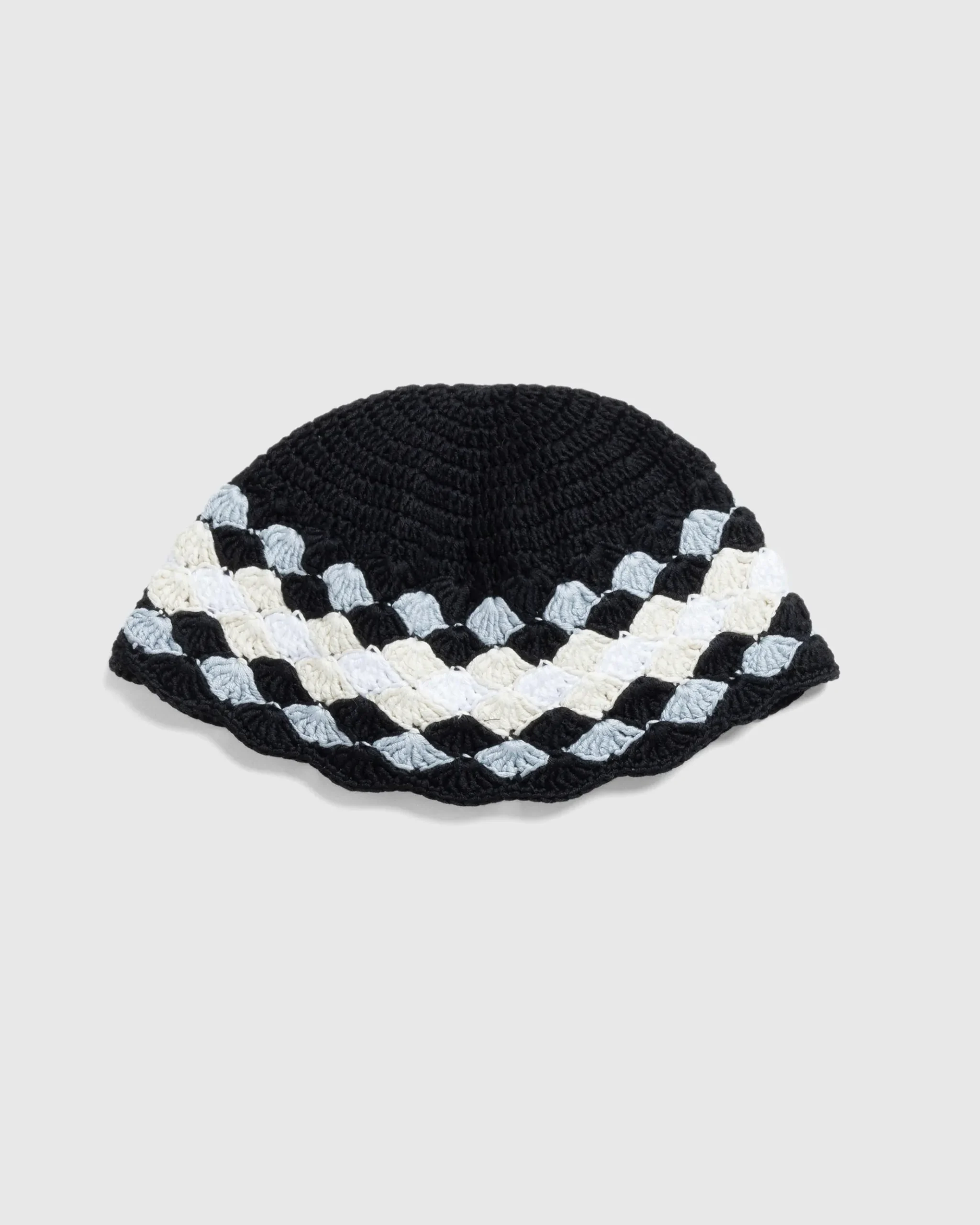 Online SSU Seashell Bucket Hat black/white/grey