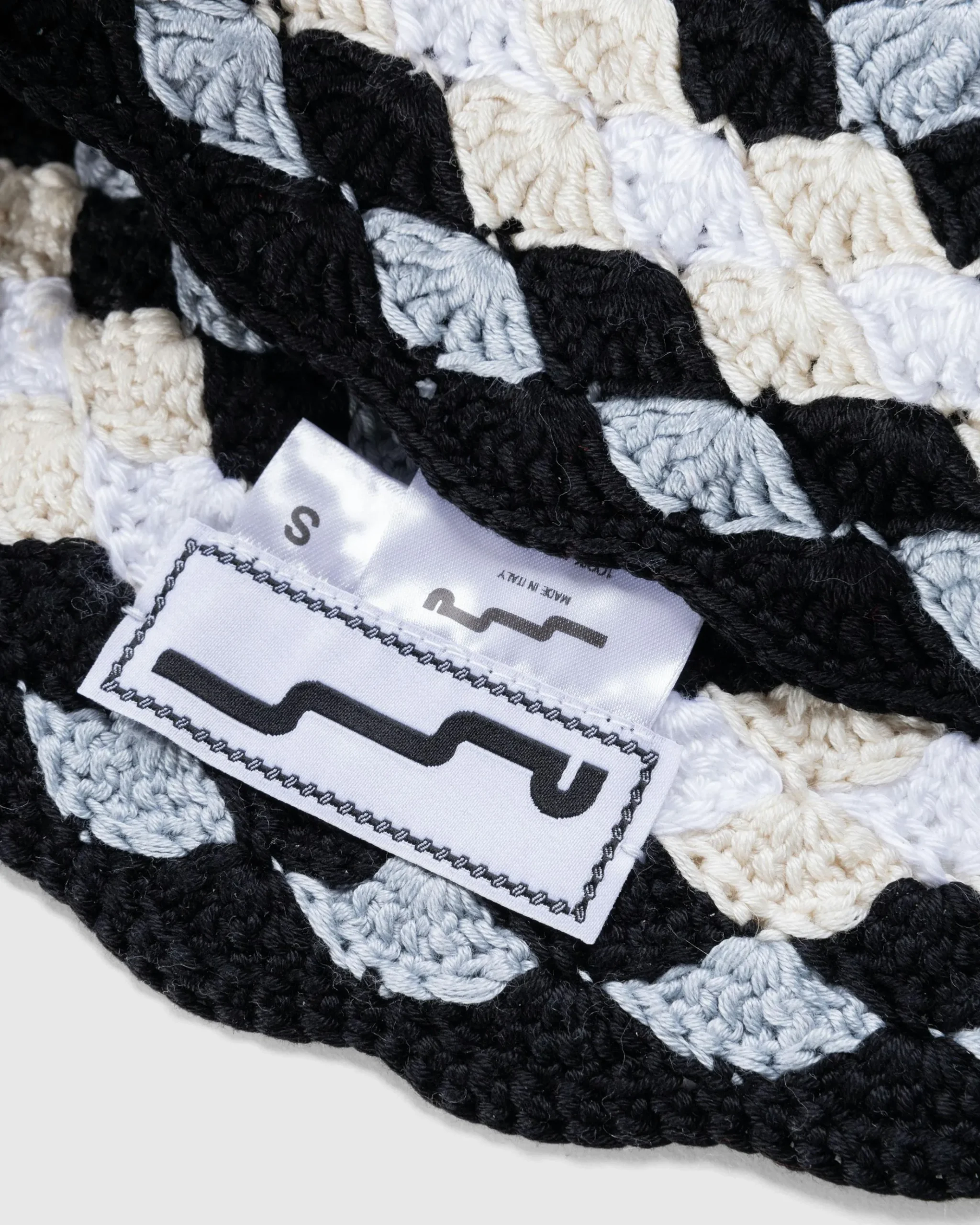 Online SSU Seashell Bucket Hat black/white/grey