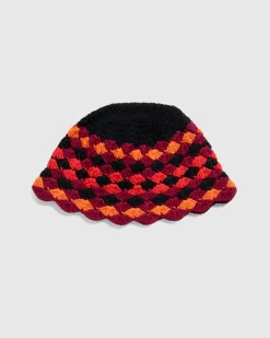 Discount SSU Seashell Bucket Hat Red Scale redscale