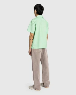 Sale Bode See You at the Barn Short-Sleeve Shirt White/Green whitegreen