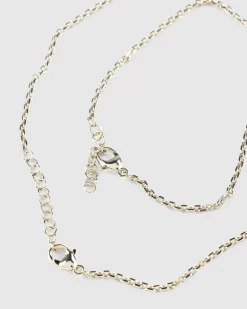 Cheap Jean Paul Gaultier Separable Heart and Sword Necklaces silver