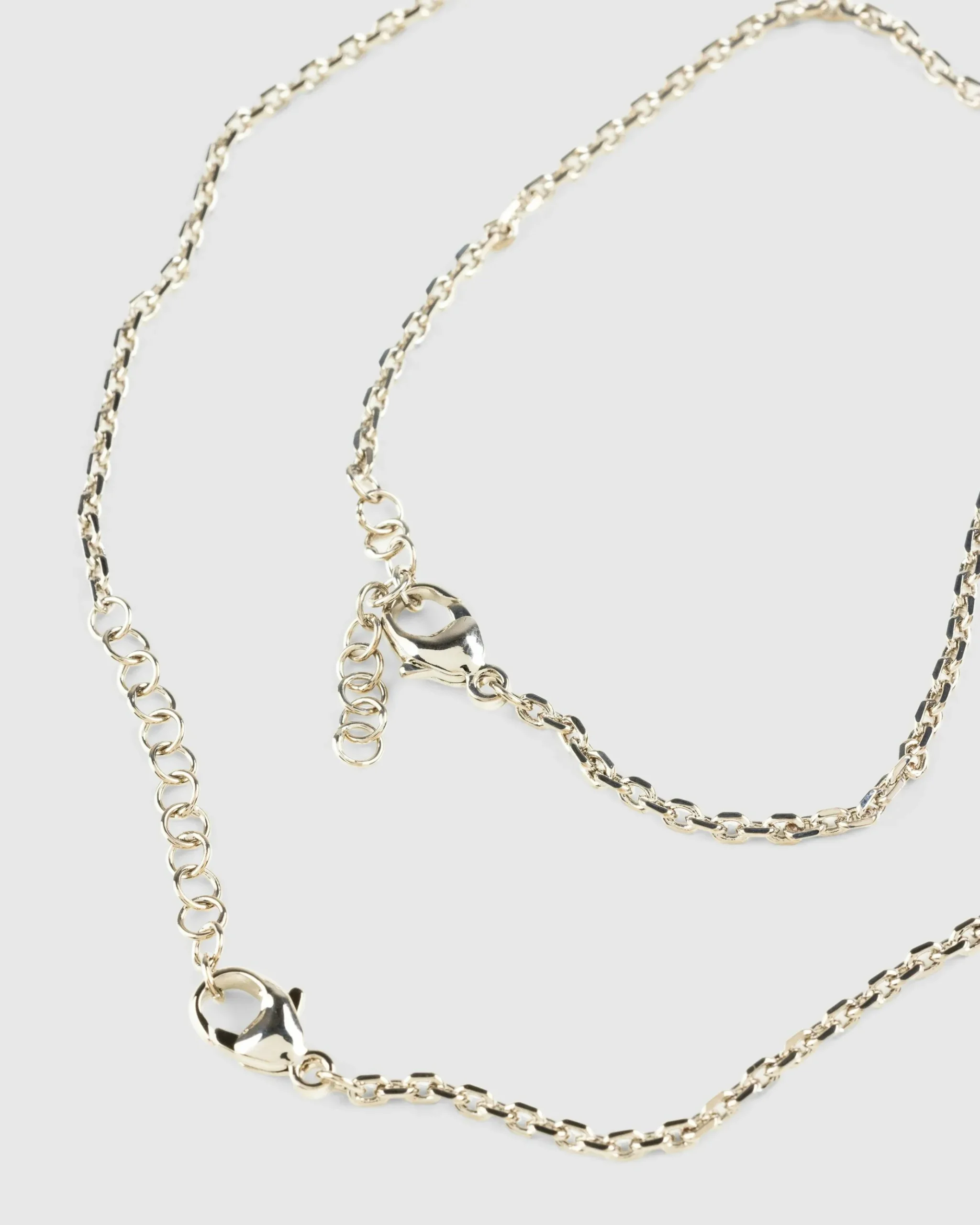 Cheap Jean Paul Gaultier Separable Heart and Sword Necklaces silver