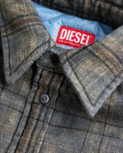 Online Diesel S-Hamme Jacket butternut