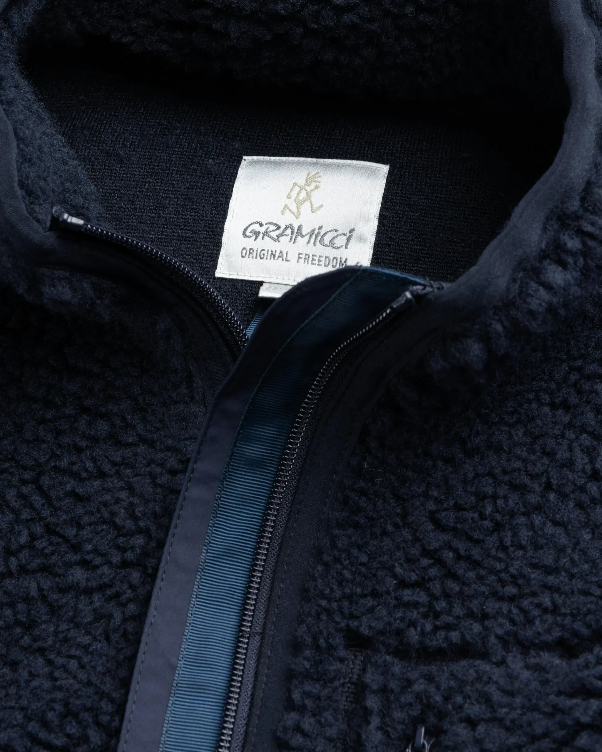 Fashion Gramicci Sherpa Jacket navy