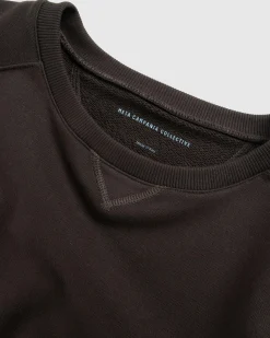 Hot Meta Campania Collective Sigmar Jersey Cotton Short-Sleeve Crew Neck Dark Chocolate Brown darkchocolatebrown