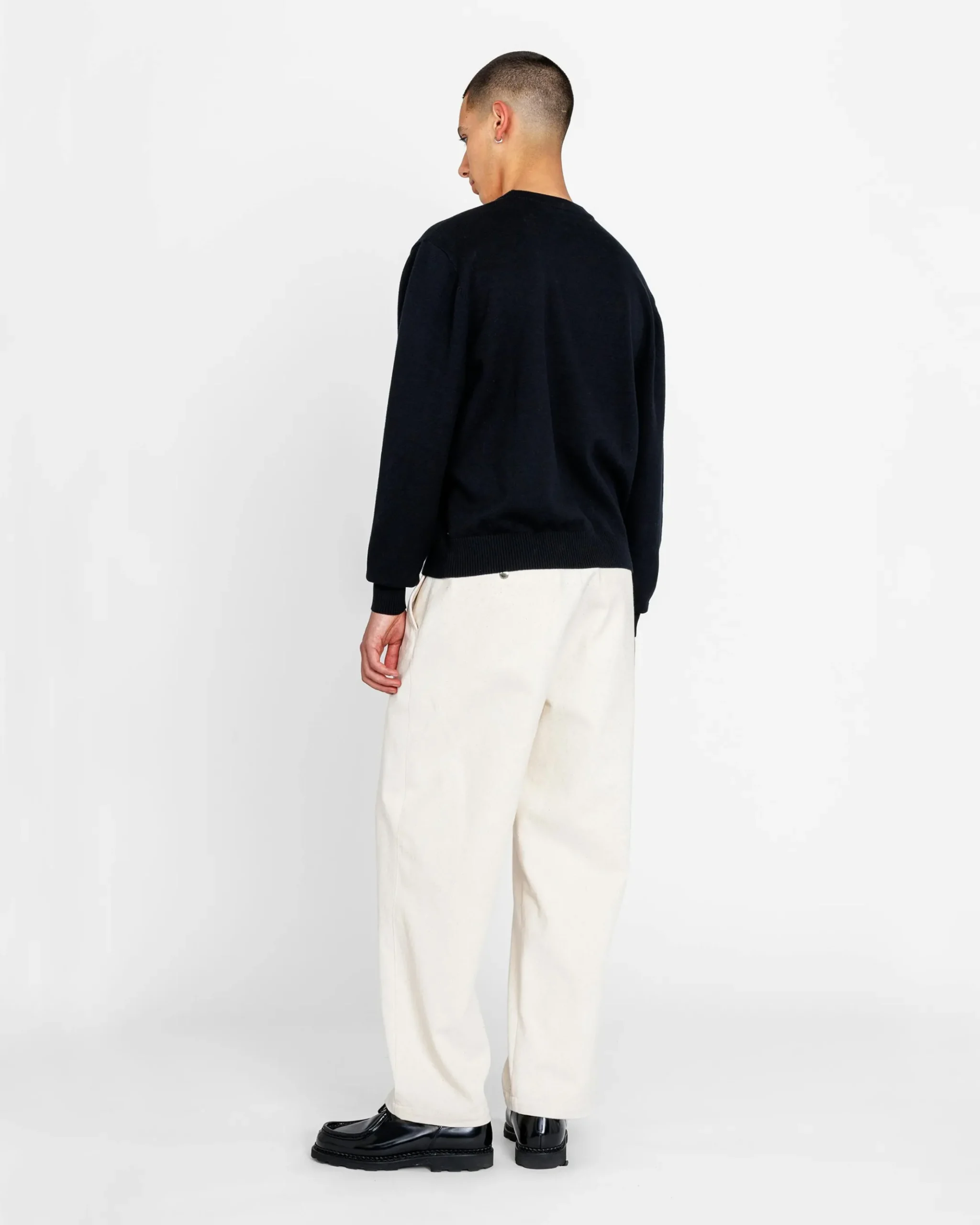 Fashion Highsnobiety Signet Knit Sweater black
