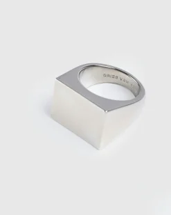 Cheap Dries van Noten Signet Ring Antic Silver anticsilver