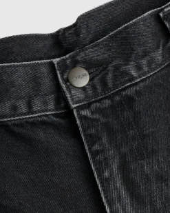Fashion Carhartt WIP Single Knee Pant Black/Stone Washed black/stonewashed